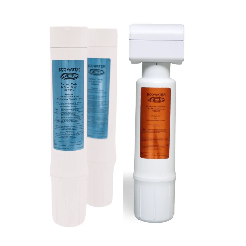 Ecowater ERO 385 REMIN RO Filter Cartridge Set