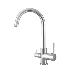 Rubineta Chrome 3-Way Tap