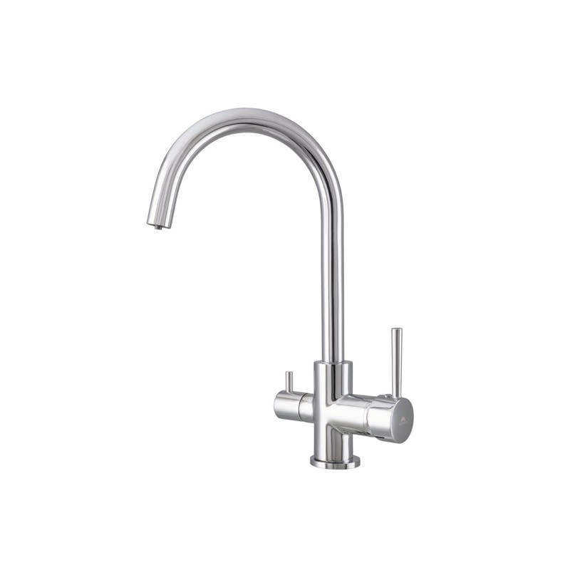 Rubineta Chrome 3-Way Tap